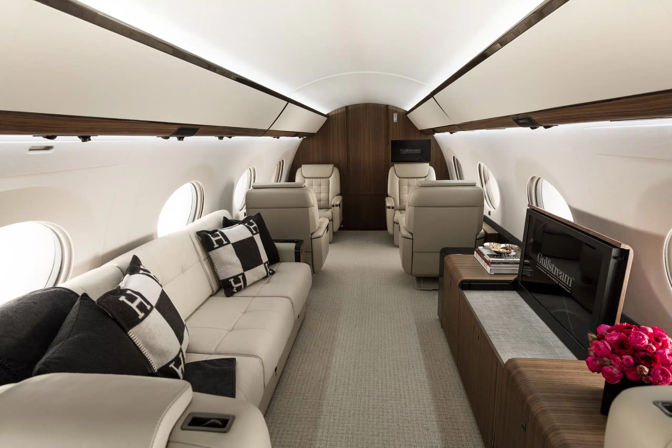 Heavy Jet Luxury Interior